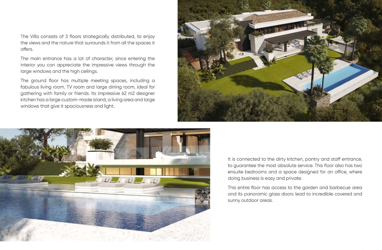 A vendre, Villa de luxe à La Zagaleta, avec des vues panoramiques à couper le souffle et un environnement luxuriant.