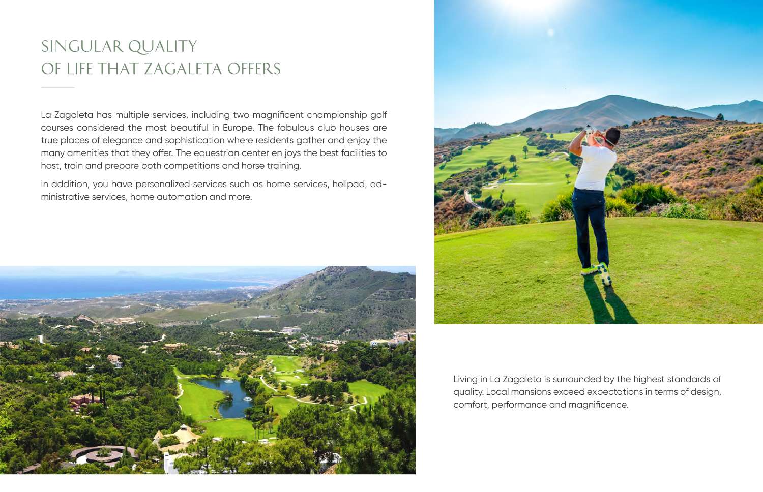 Zu verkaufen, Luxusvilla in La Zagaleta, mit atemberaubendem Panoramablick und üppiger Umgebung.