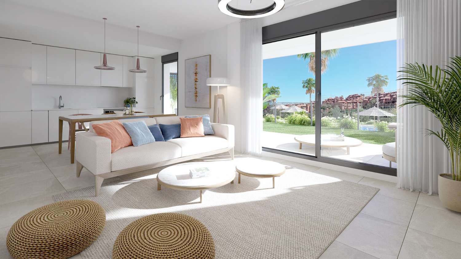 Nuovo sviluppo. Immobili in vendita a partire da 230.000 € a Estepona. Appartamento con giardino e primo piano.