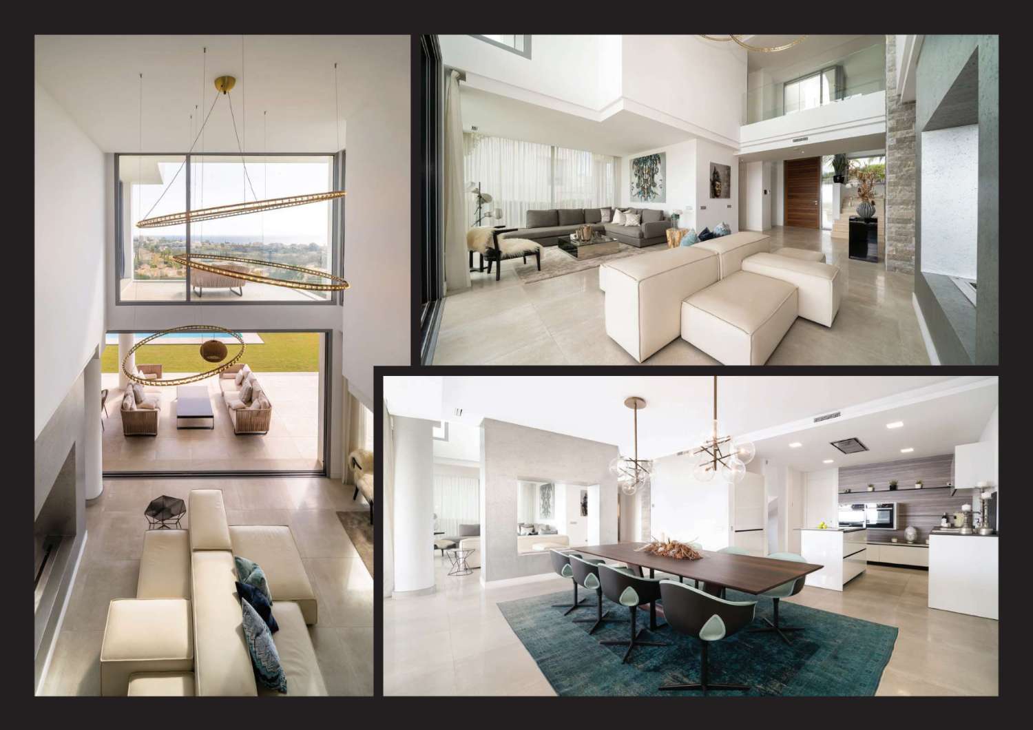 Magnificent 5 bedrooms villa in ICON Santa Clara Golf, enjoying spectacular sea and golf views.