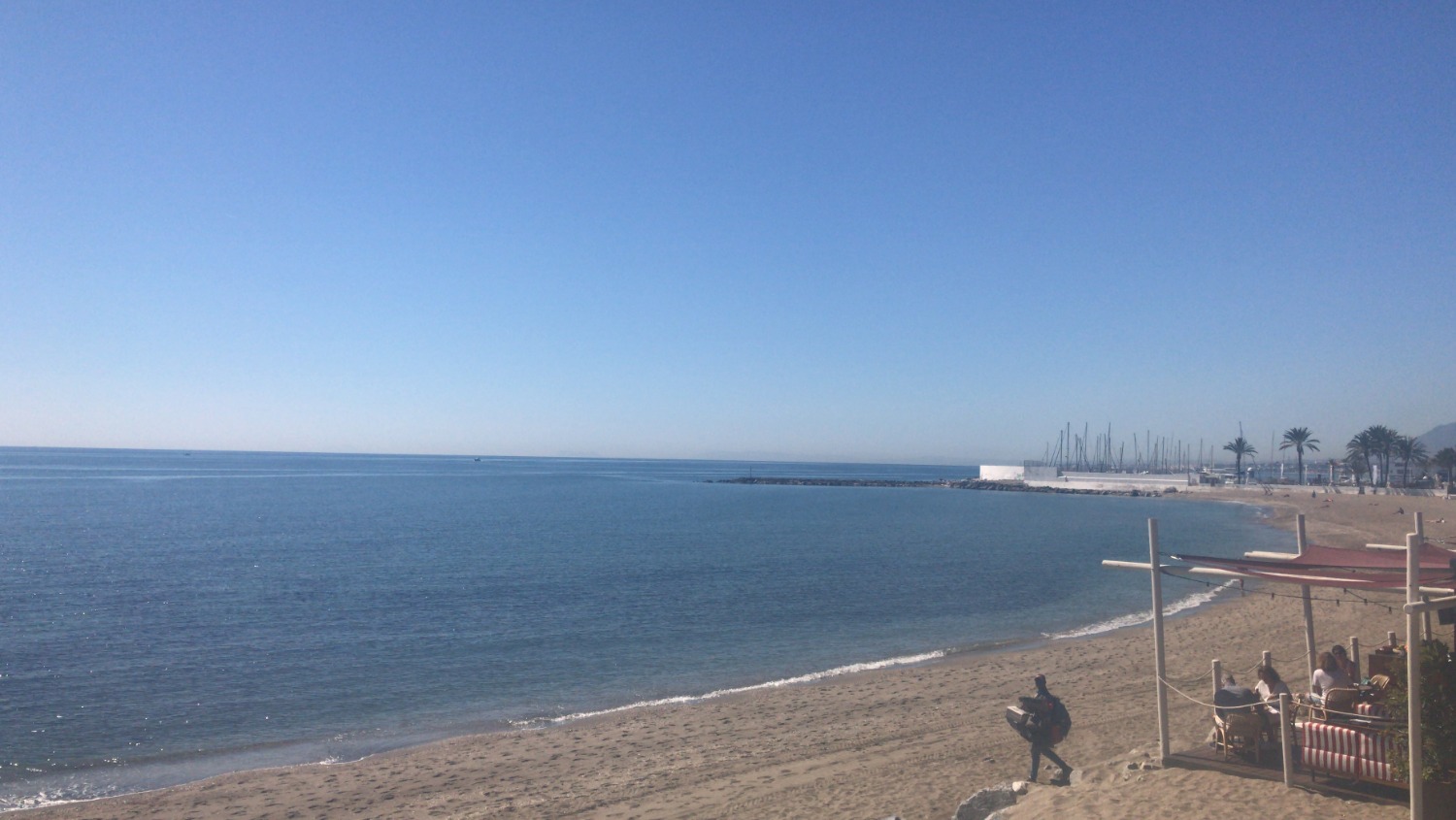 To the beach, Second Beach line