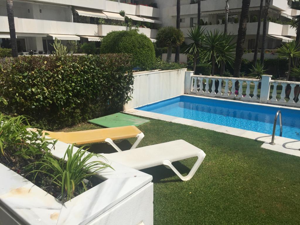Private swimming pool, Beachfront, Puerto Banus