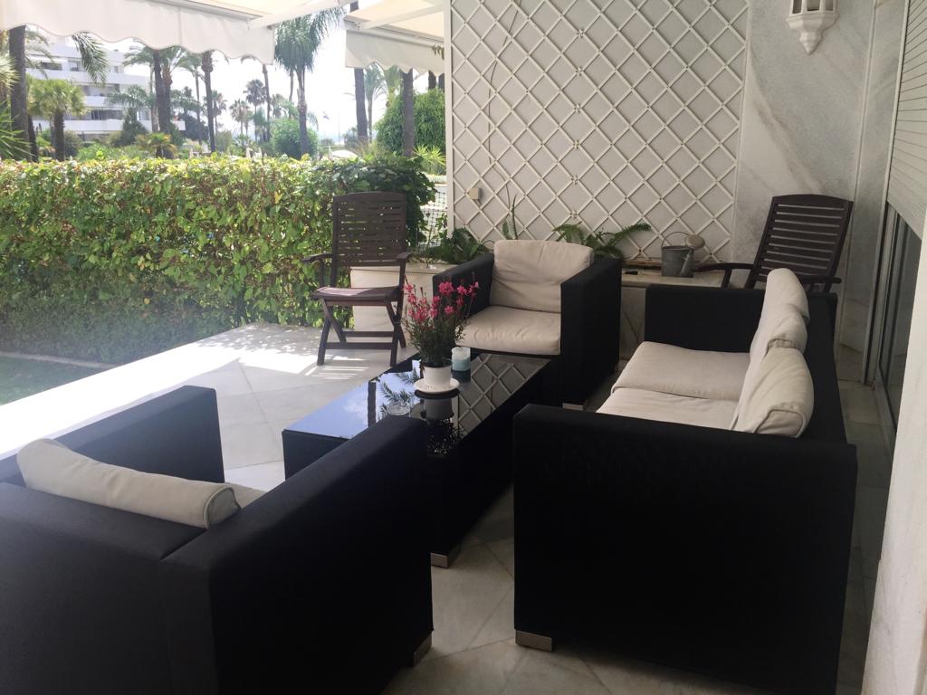 Private swimming pool, Beachfront, Puerto Banus