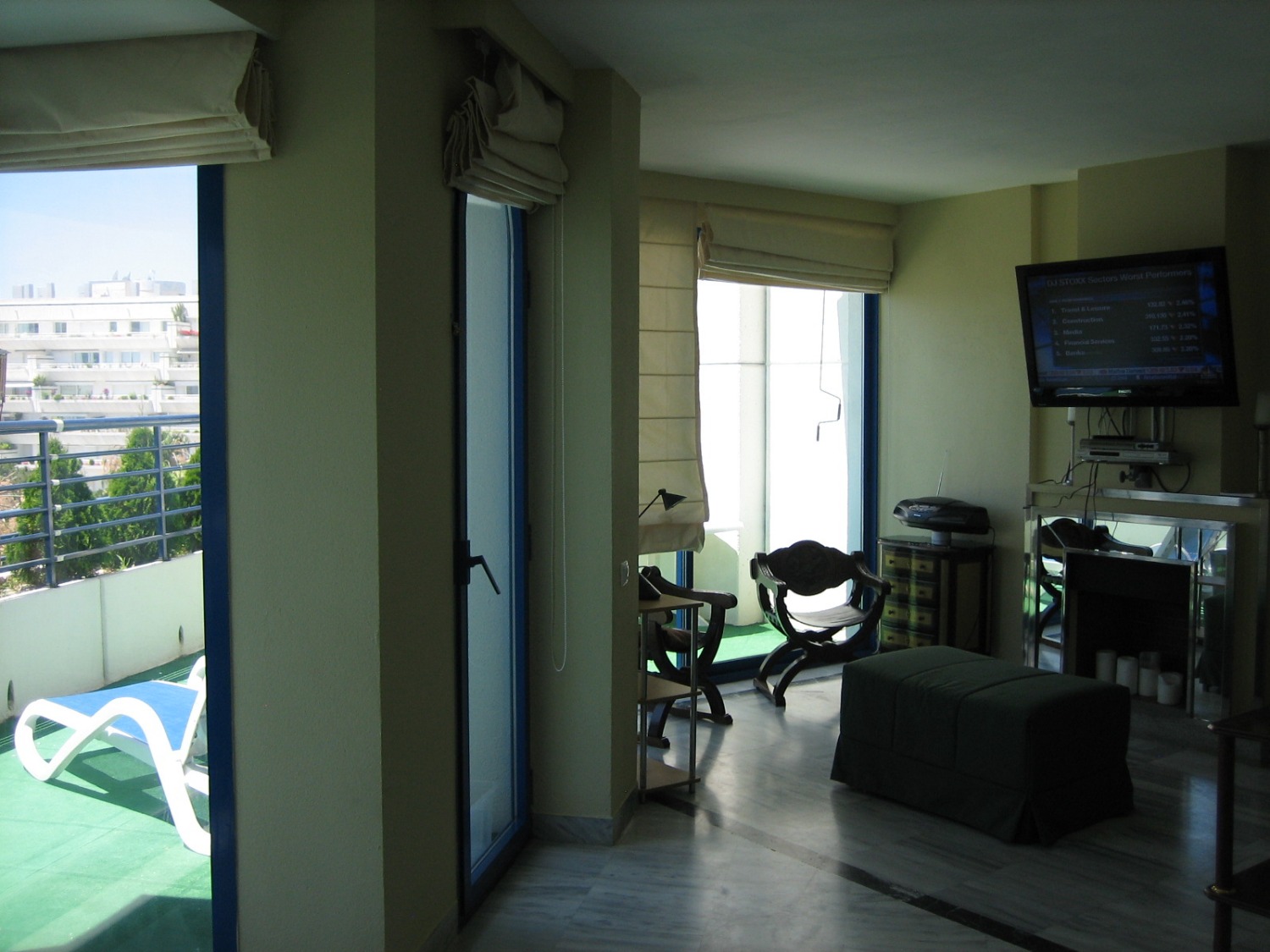 Marbella House, druhá plážová linka, výhled na moře