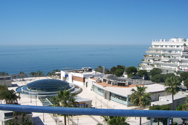 Marbella House, druhá plážová linka, výhled na moře