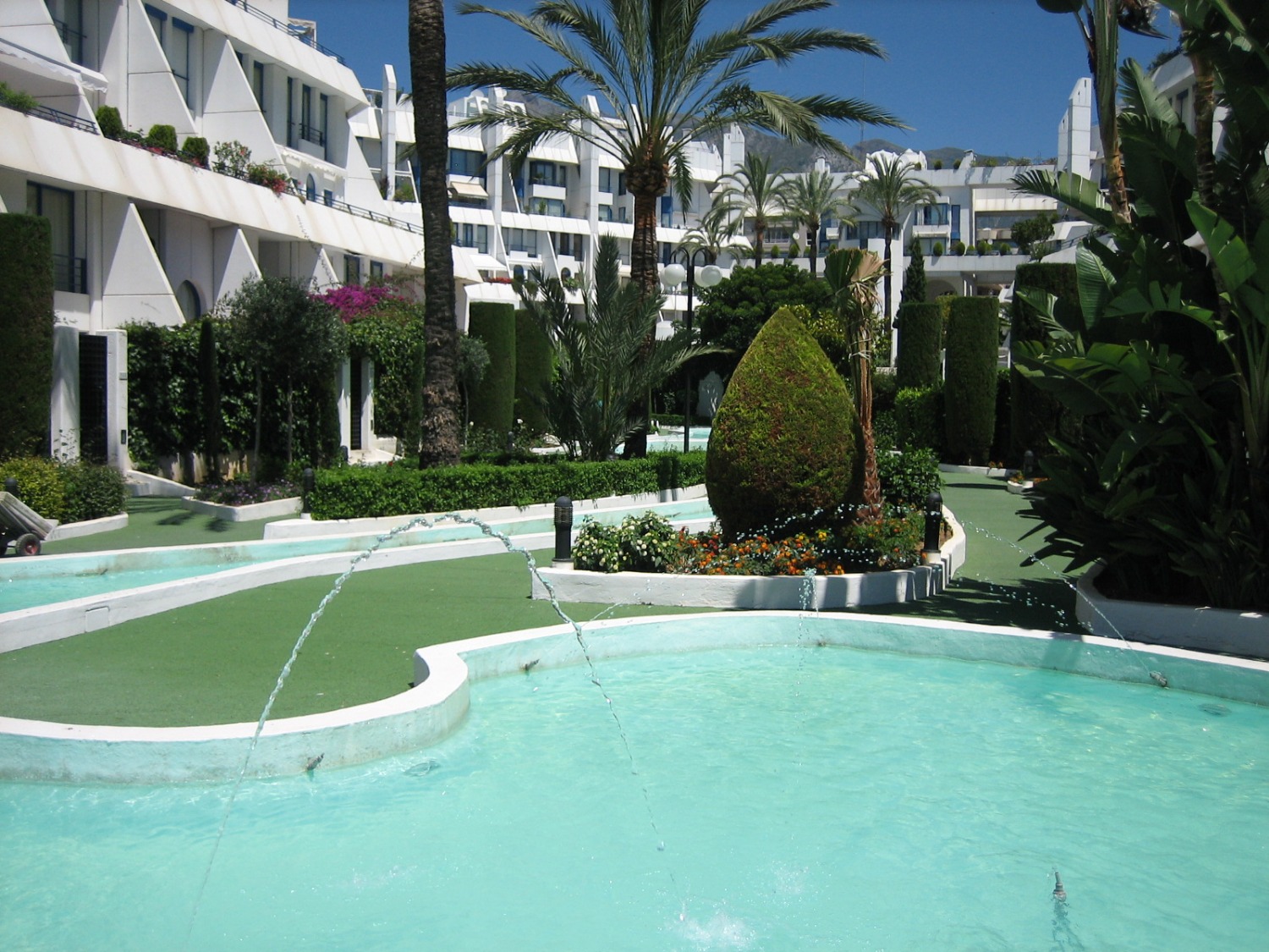 Marbella House, druhá plážová linka, výhled na moře