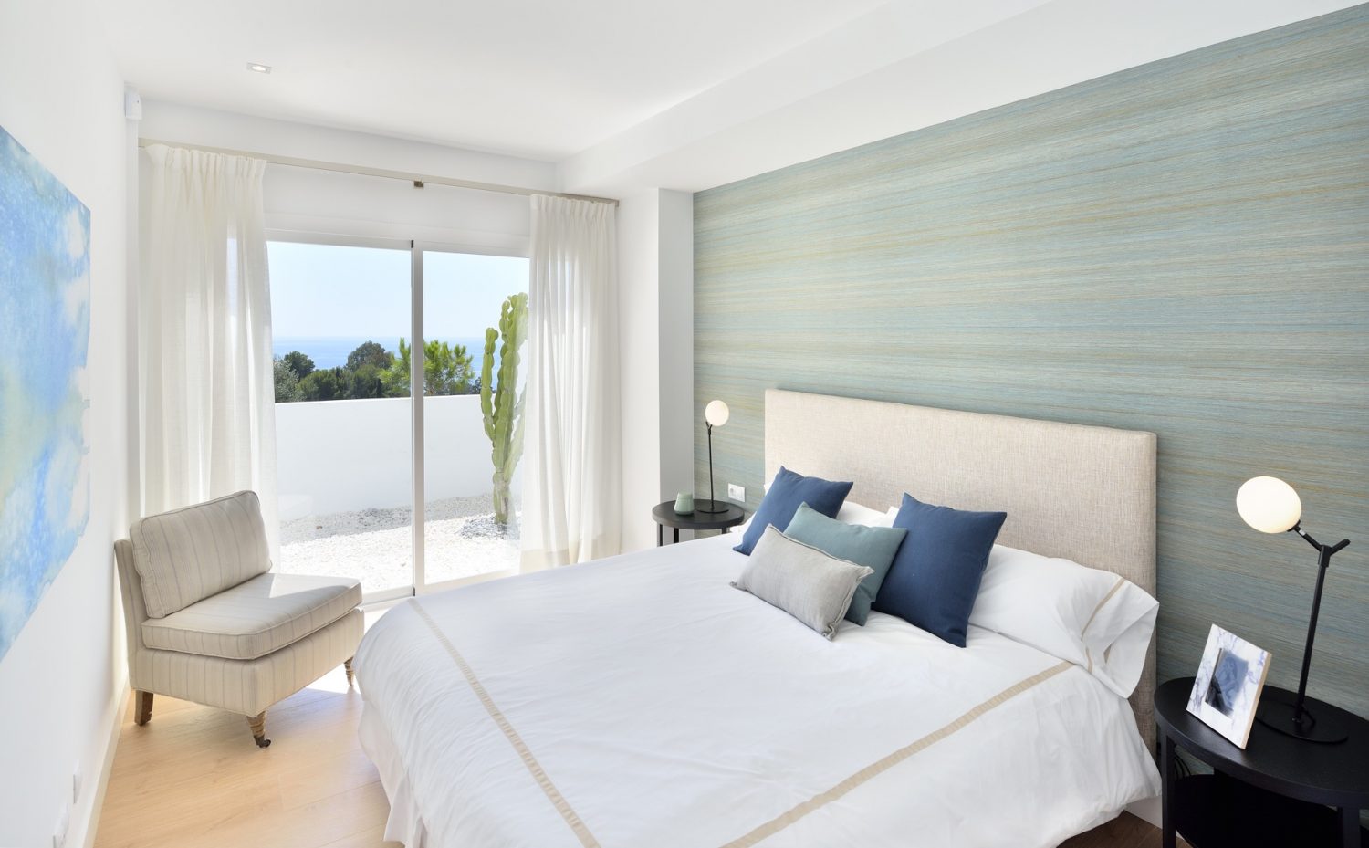 Alle villa's bieden een prachtig panoramisch uitzicht op de Middellandse Zee
