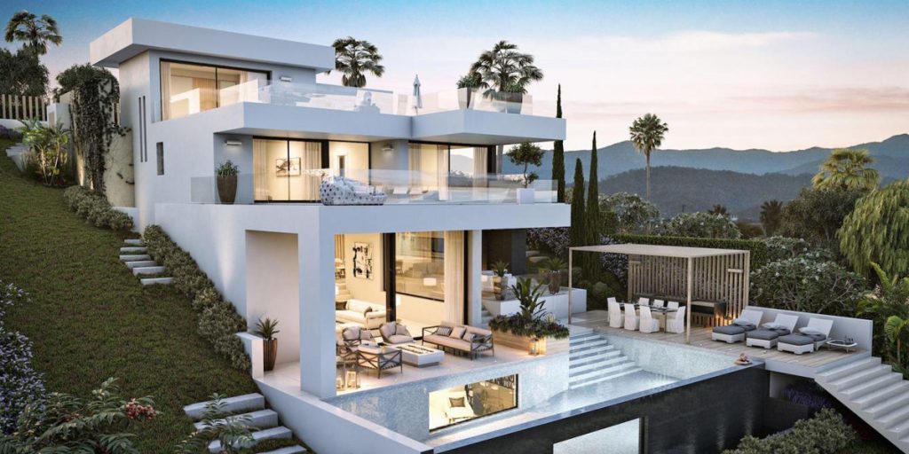 3 bedrooms, 3 bathrooms, built 740 m2. Plot 1164 m2, Sustainable Energy Homes. Go Green