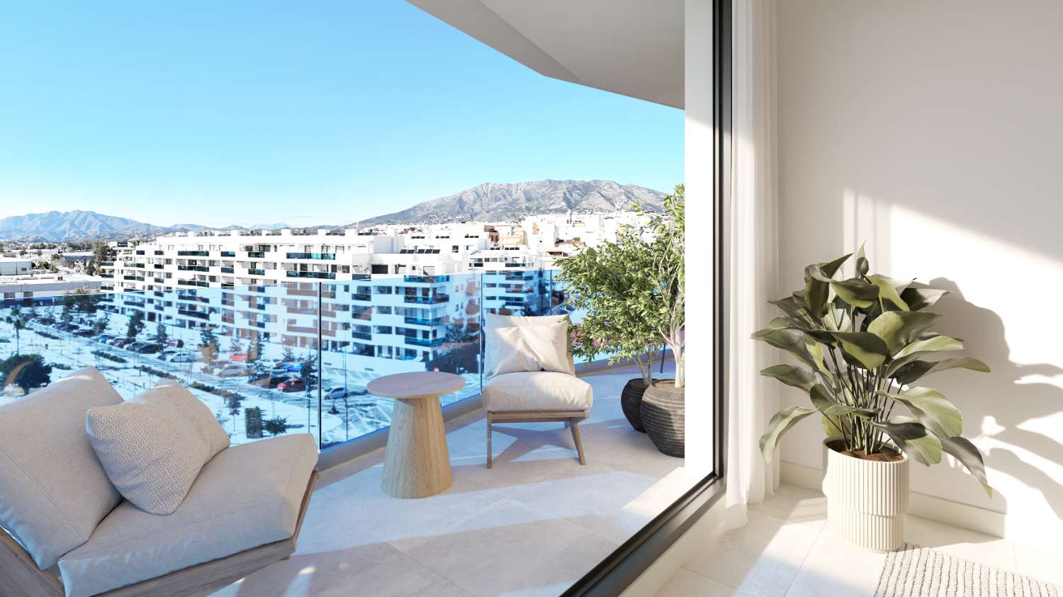 New development with 116 modern apartments. Sale price from €244,900. Mijas Costa.