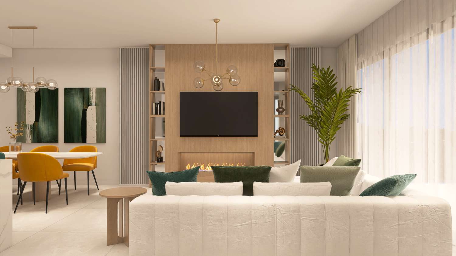 Försäljningspris från €855 000. Nytt projekt med parhus och privat pool. La Cala De Mijas.