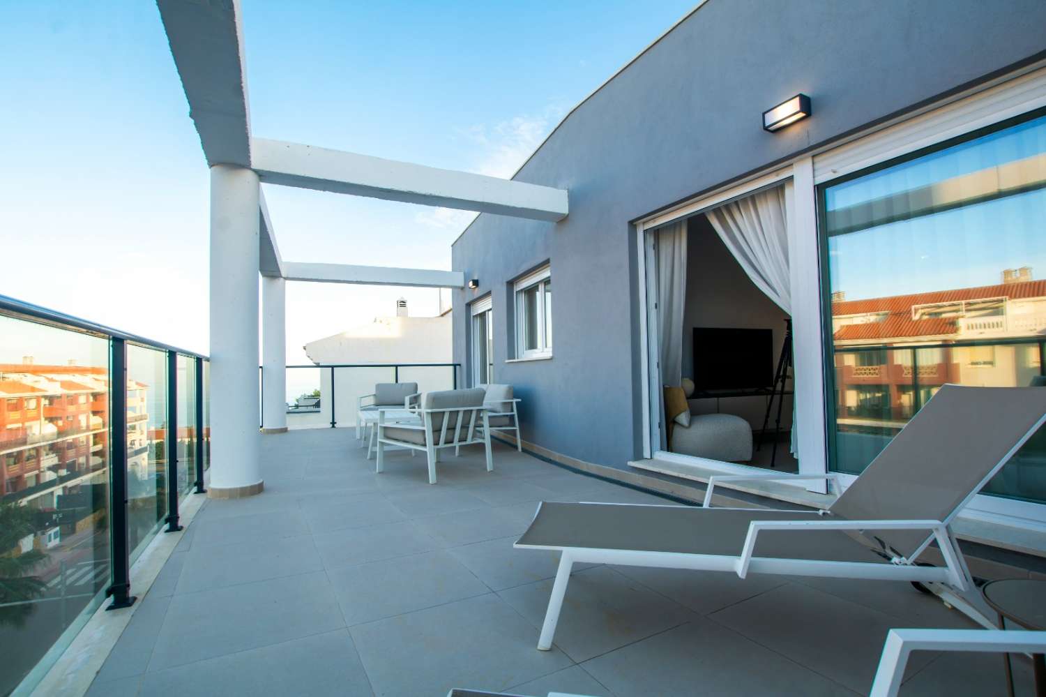Get FREE this Modern furniture package deal, when buying this New Penthouse. Manilva.