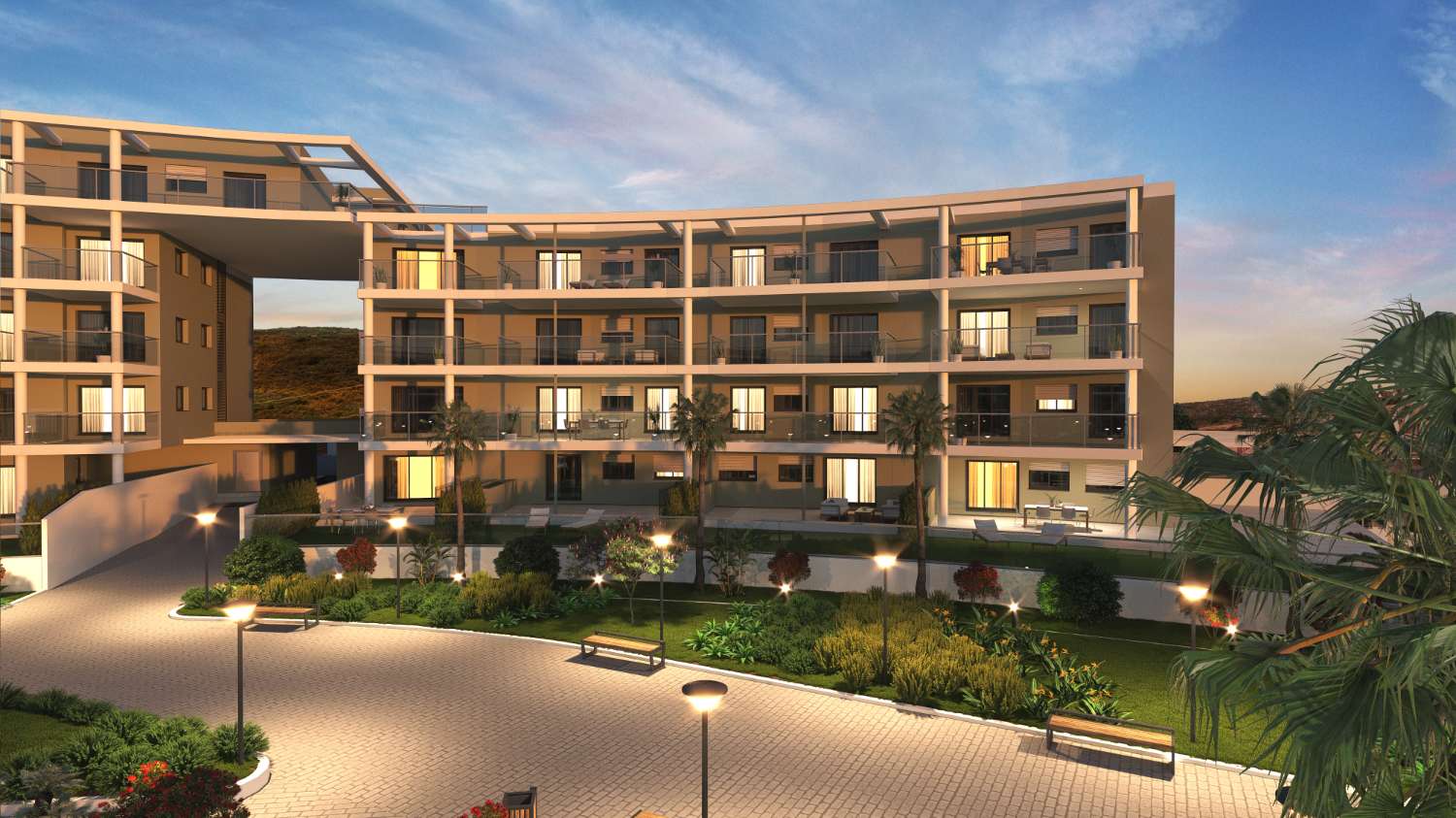 Get FREE this Modern furniture package deal, when buying this New Penthouse. Manilva.