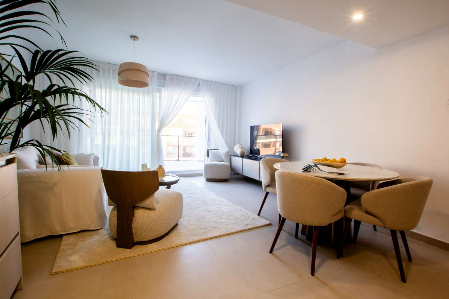 Get FREE this Modern furniture package deal, when buying this New Penthouse. Manilva.