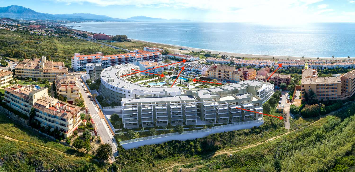 Get FREE this Modern furniture package deal, when buying this New Penthouse. Manilva.