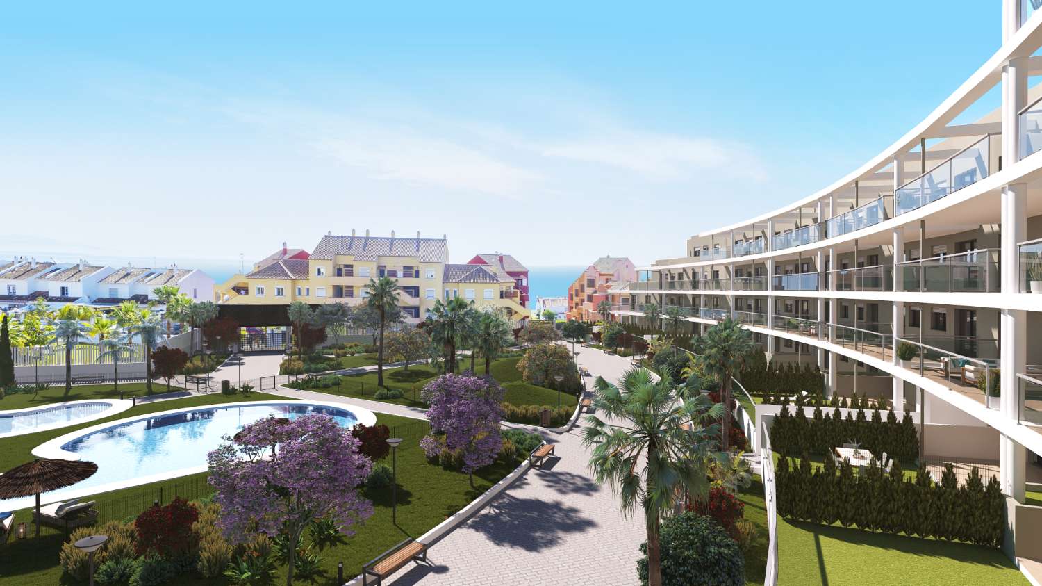 Sale prices from €320,000, Apartments and penthouses with 2 and 3 bedrooms. Under construction. Manilva.