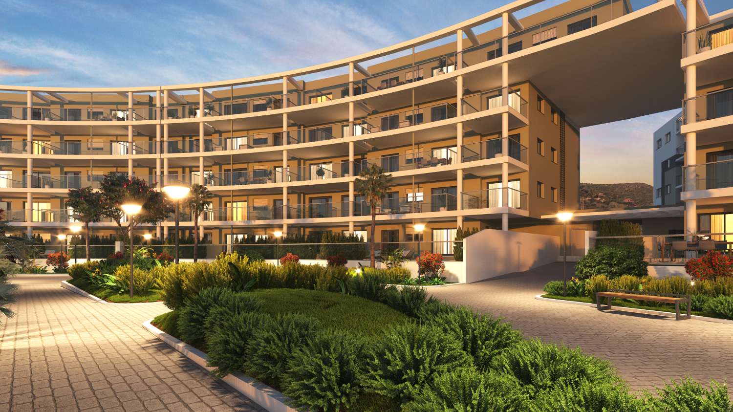 Sale prices from €320,000, Apartments and penthouses with 2 and 3 bedrooms. Under construction. Manilva.