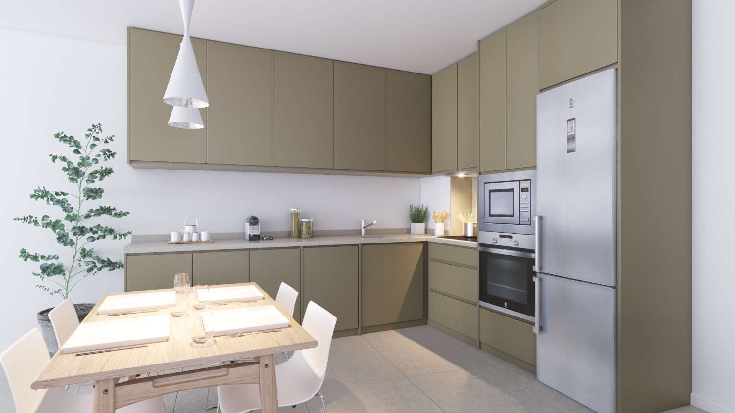 Sale prices from €320,000, Apartments and penthouses with 2 and 3 bedrooms. Under construction. Manilva.