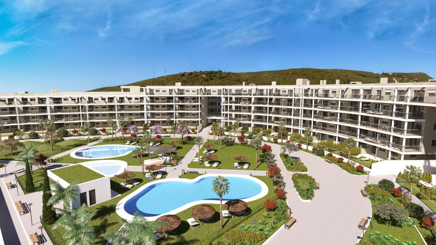 Sale prices from €320,000, Apartments and penthouses with 2 and 3 bedrooms. Under construction. Manilva.