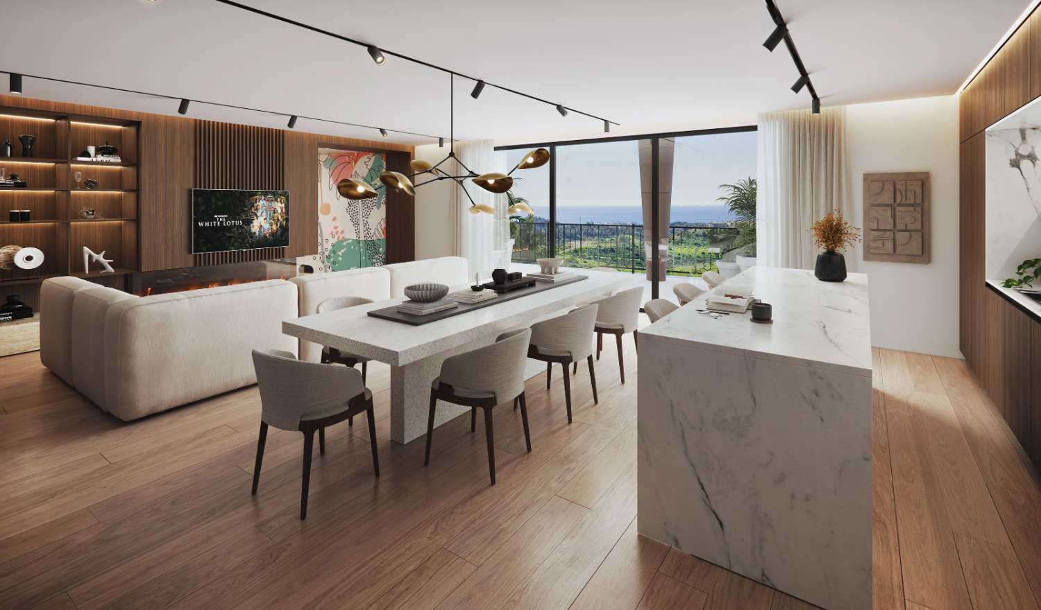 Selling price from €390,000. Apartments from 1 to 4 bedrooms. Under Construction. First Line Golf, Mijas.