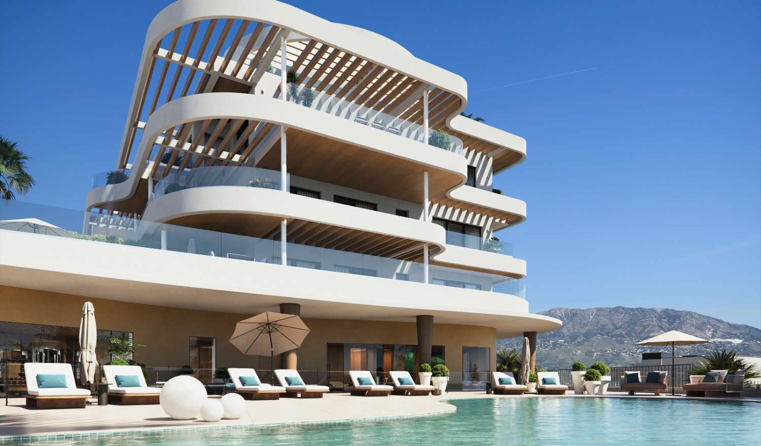 Selling price from €390,000. Apartments from 1 to 4 bedrooms. Under Construction. First Line Golf, Mijas.