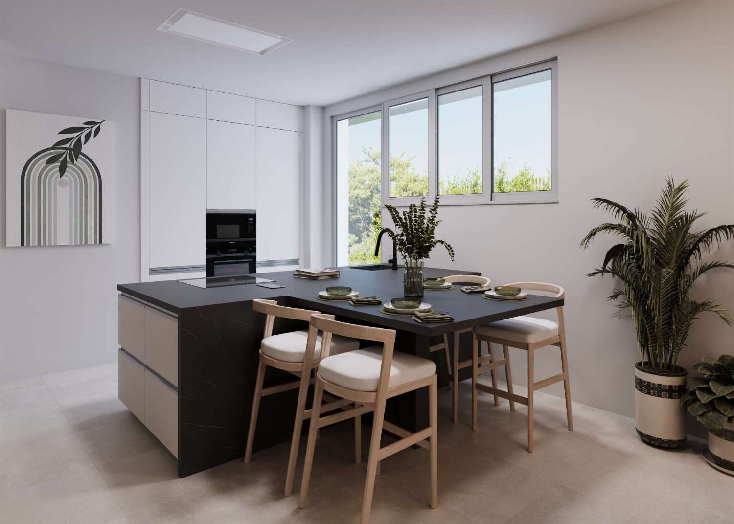 Off-Plan Villas for Sale with Sea and Golf Course Views. Estepona West. Selling price from 1.590.000€.