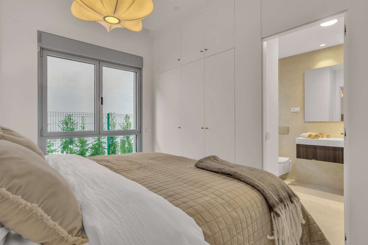 For sale, luxurious garden apartment with private pool, with 4 bedrooms, in Marbella East.
