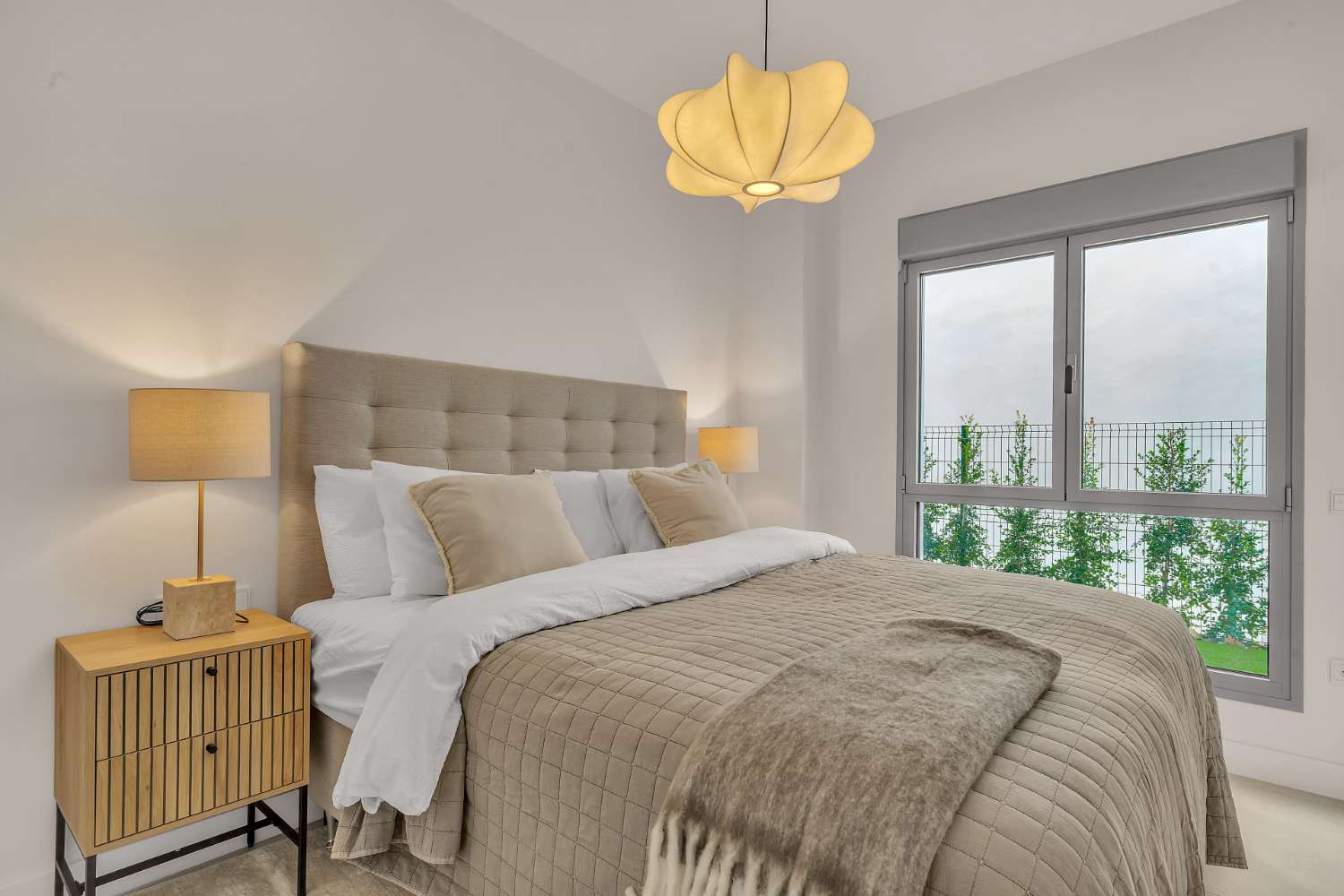 For sale, luxurious garden apartment with private pool, with 4 bedrooms, in Marbella East.
