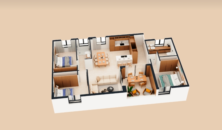 For sale, New build 3 bedroom apartment, west facing, in San Pedro de Alcantara, Marbella.
