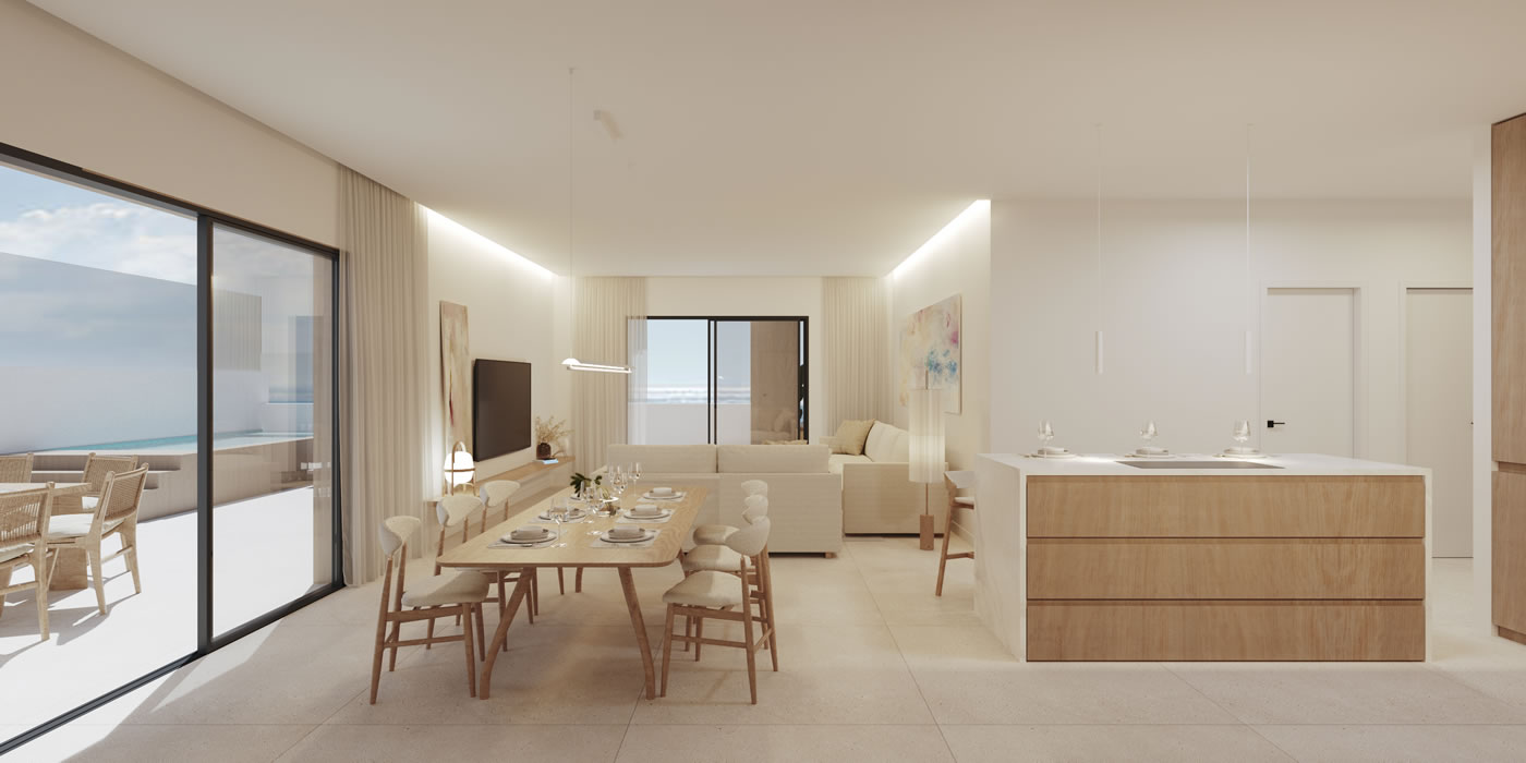For sale, New build 3 bedroom apartment, west facing, in San Pedro de Alcantara, Marbella.