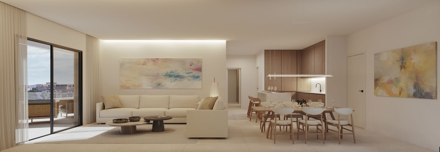 For sale, New build 3 bedroom apartment, west facing, in San Pedro de Alcantara, Marbella.