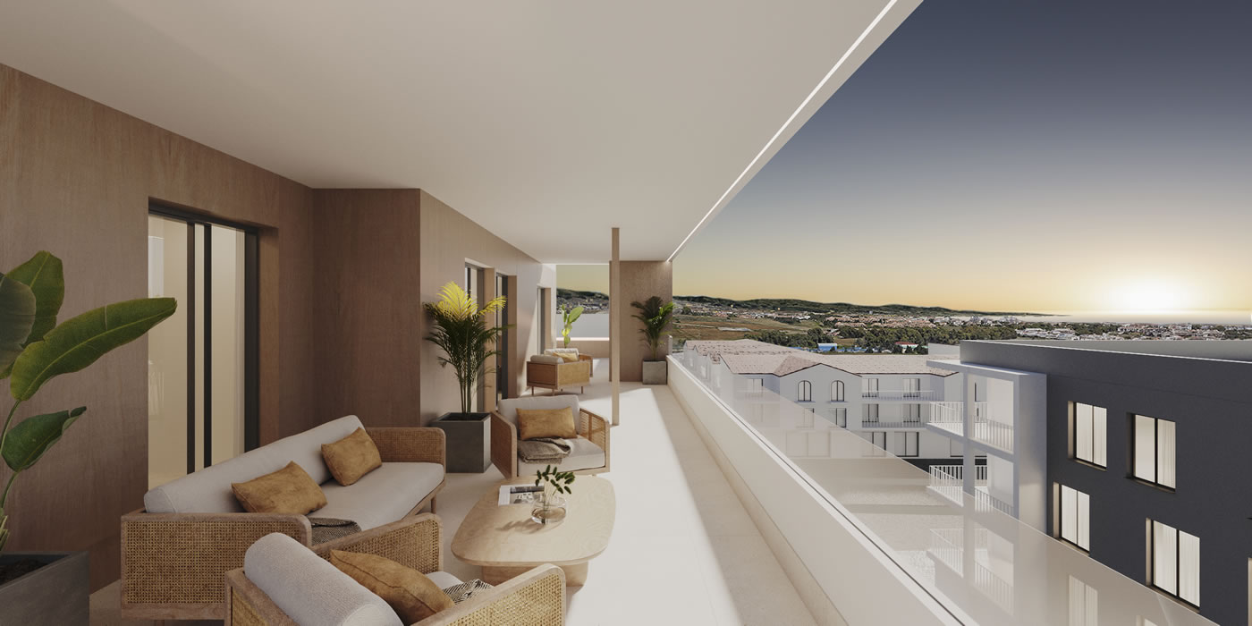 For sale, New build 3 bedroom apartment, west facing, in San Pedro de Alcantara, Marbella.