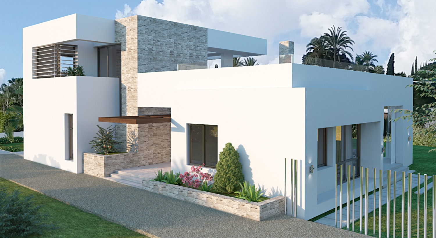 Een meesterwerk huis met volledige bouwvergunningen en voldoen aan alle milieu-eisen op zijn plaats.
