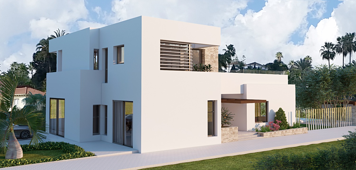 Ett mästerverk hem med full byggtillstånd och uppfyller alla miljökrav på plats.
