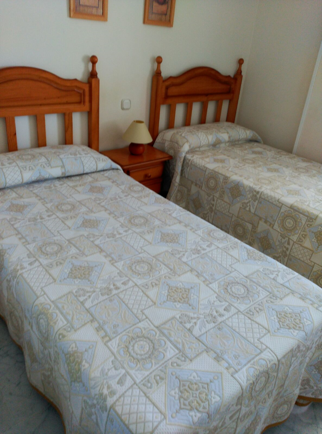 Steps from the beach and all kinds of services and entertainment. Fifth floor 2 bedrooms. Puerto Banus