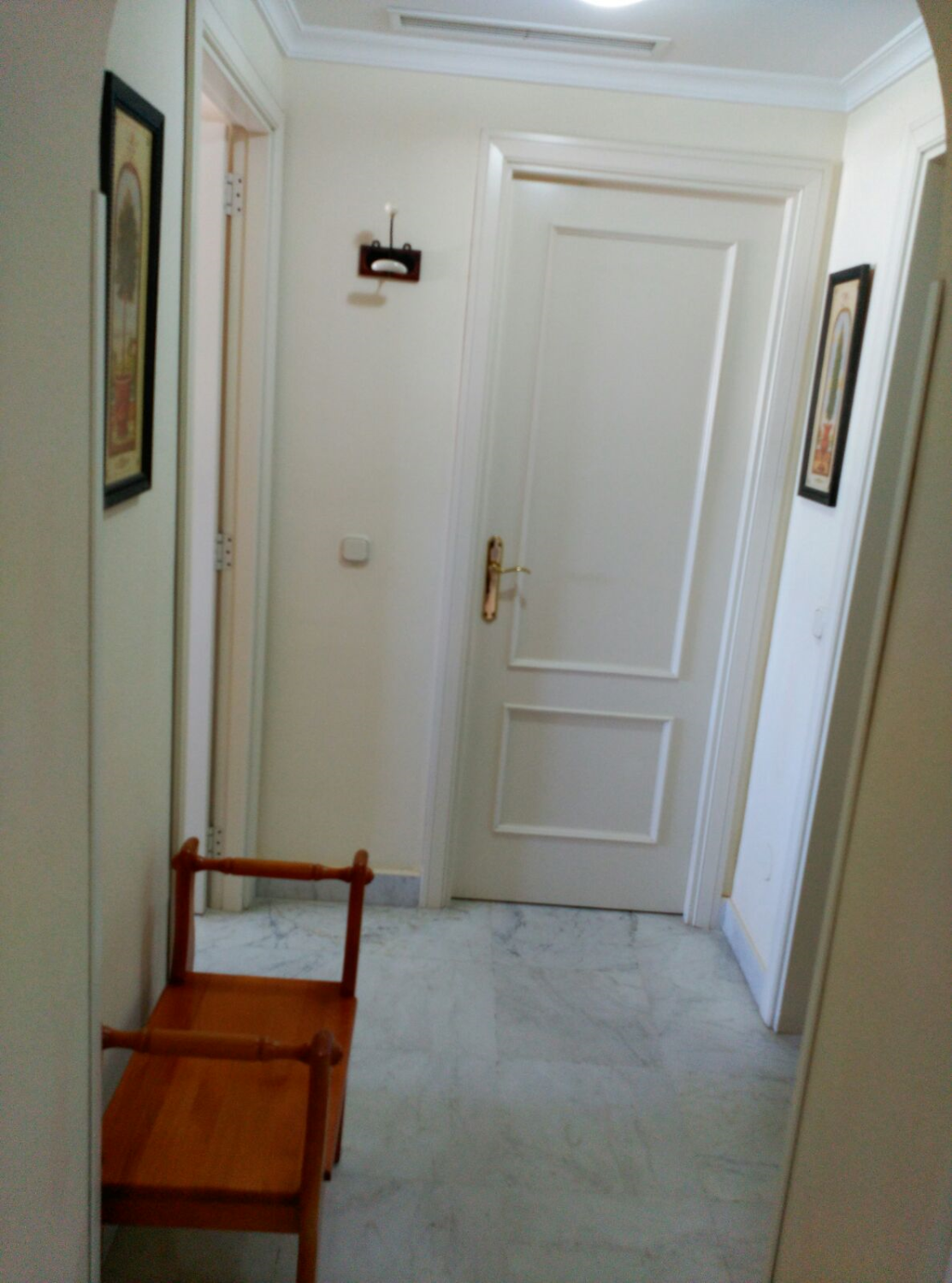 Steps from the beach and all kinds of services and entertainment. Fifth floor 2 bedrooms. Puerto Banus