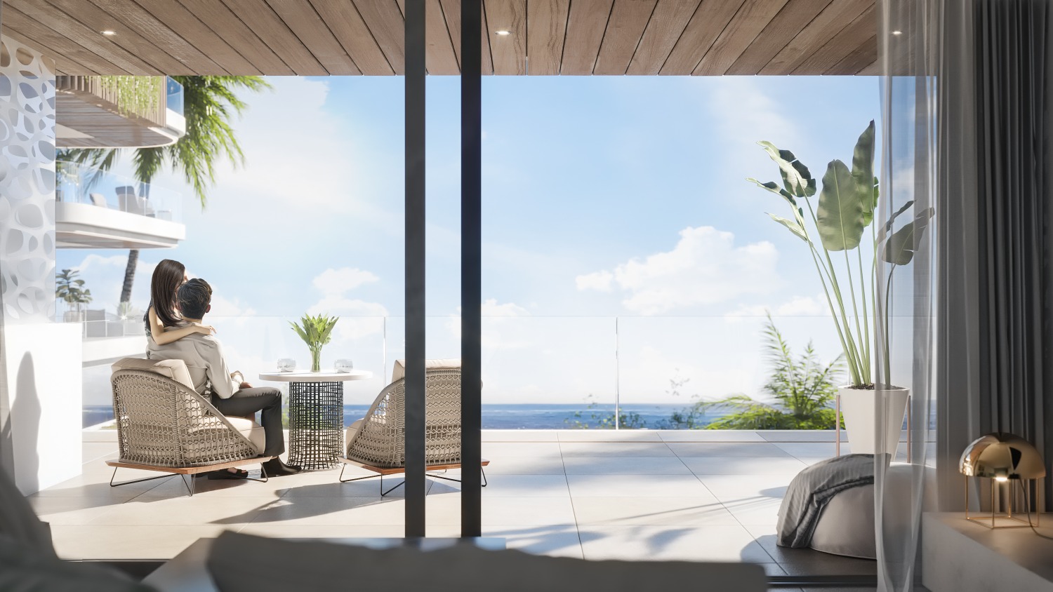 A vendre, Appartements à partir de 659 000 €. Pré-installation pour chargeur de voiture électrique. À Fuengirola.