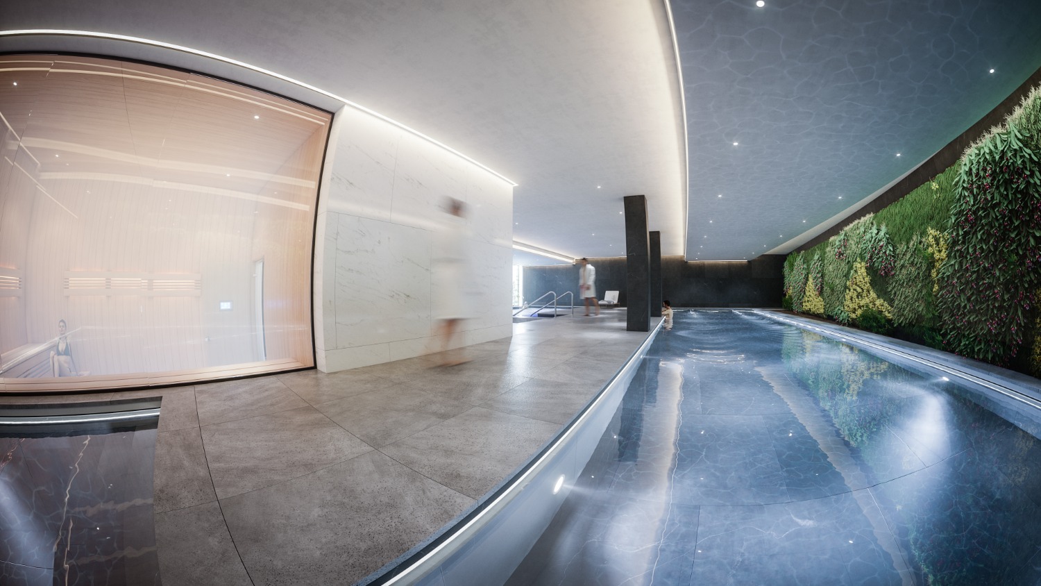 A vendre, Appartements à partir de 659 000 €. Pré-installation pour chargeur de voiture électrique. À Fuengirola.