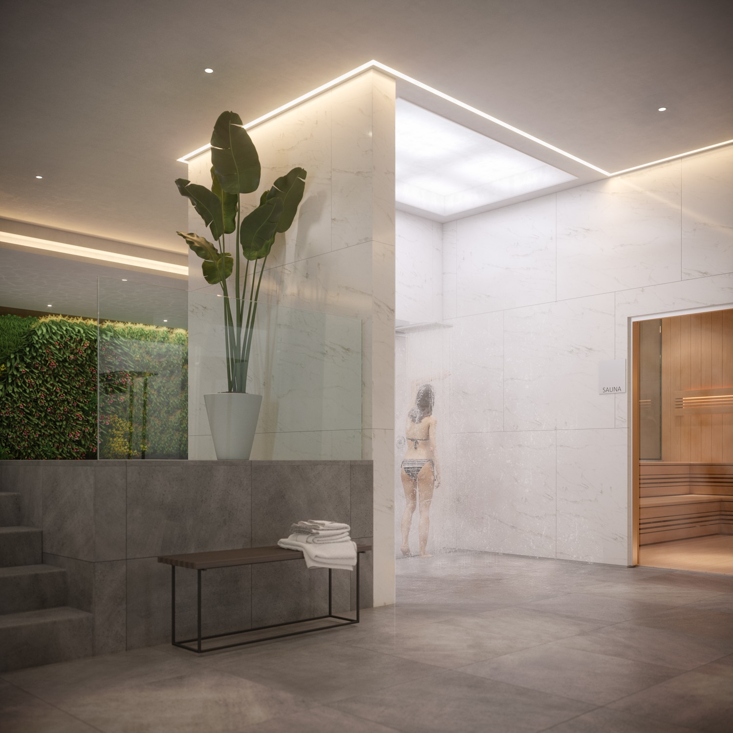 A vendre, Appartements à partir de 659 000 €. Pré-installation pour chargeur de voiture électrique. À Fuengirola.