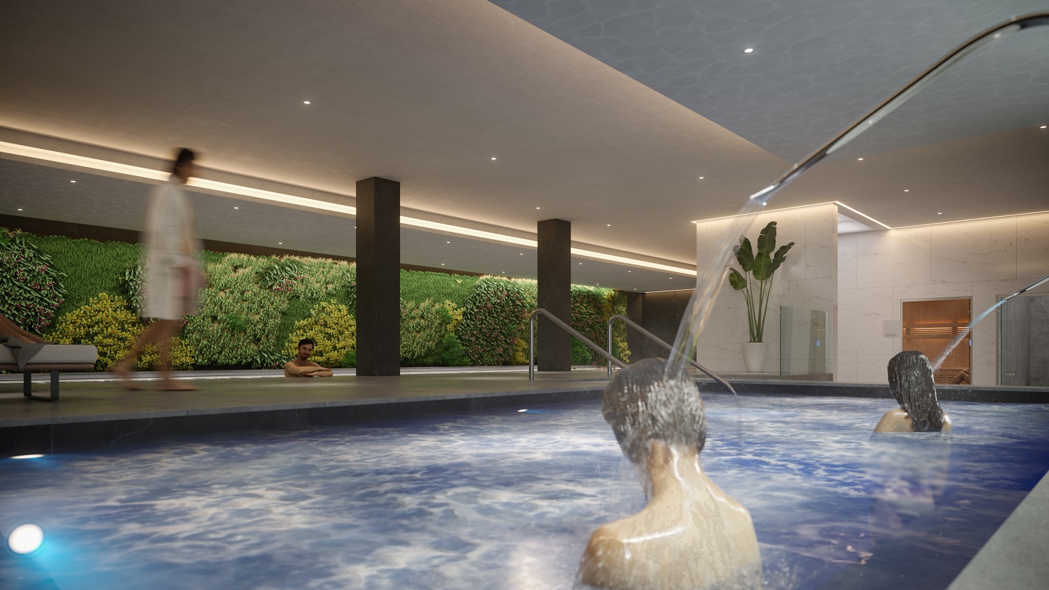 A vendre, Appartements à partir de 659 000 €. Pré-installation pour chargeur de voiture électrique. À Fuengirola.