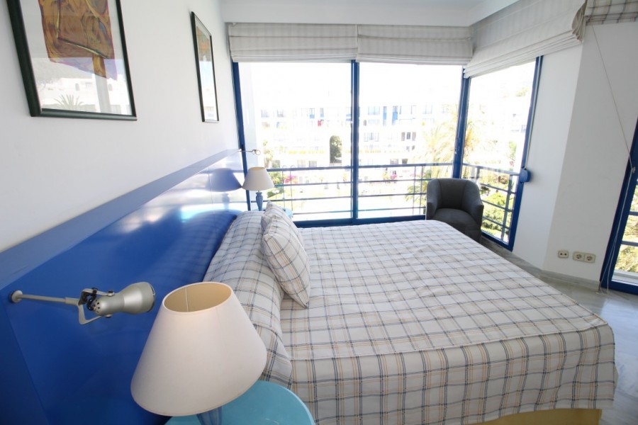 Penthouse in Second Line of the Beach, overlooking the pool. Marbella City