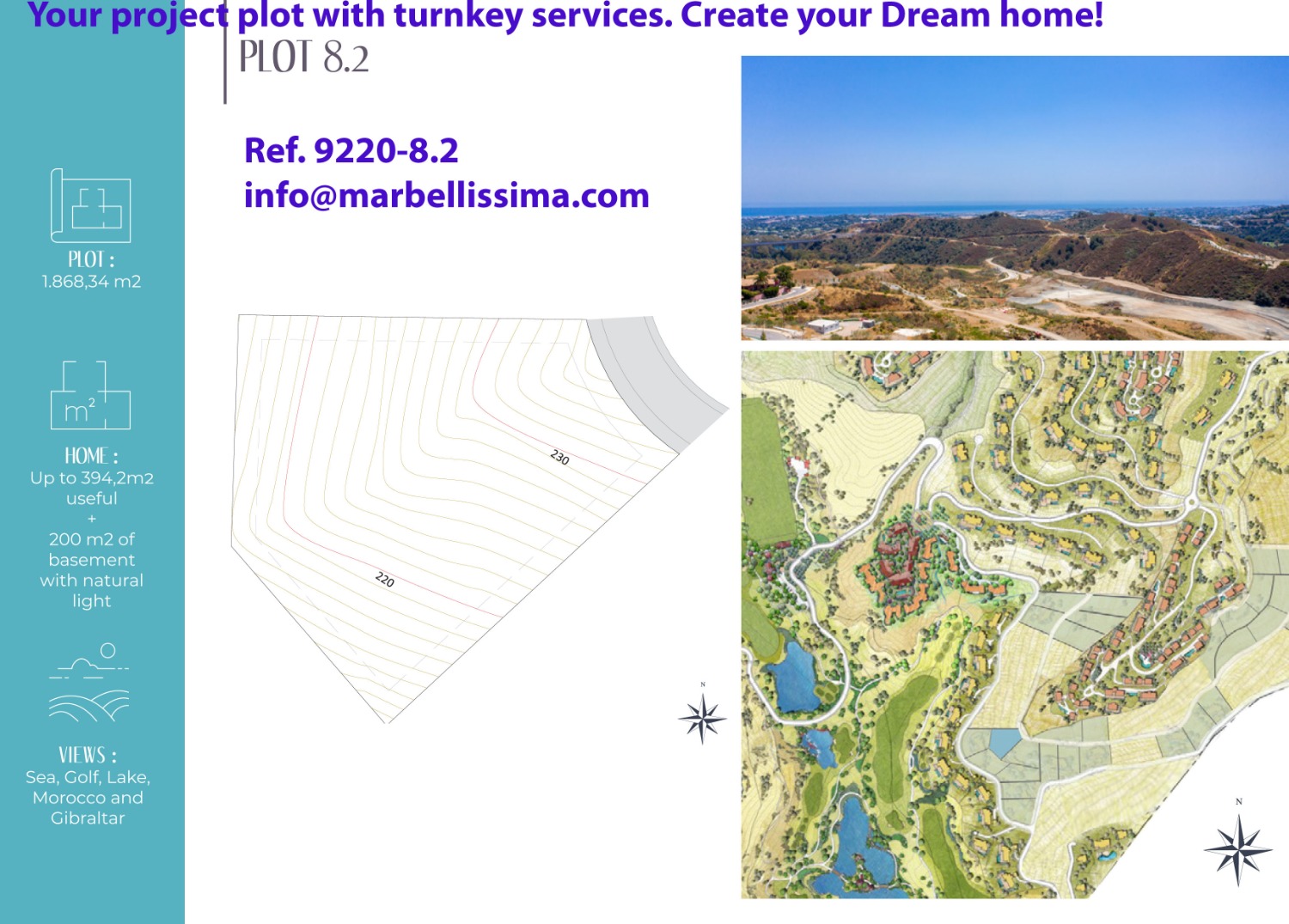 Your project plot with turnkey service and create your contemporary and innovative Dream home .