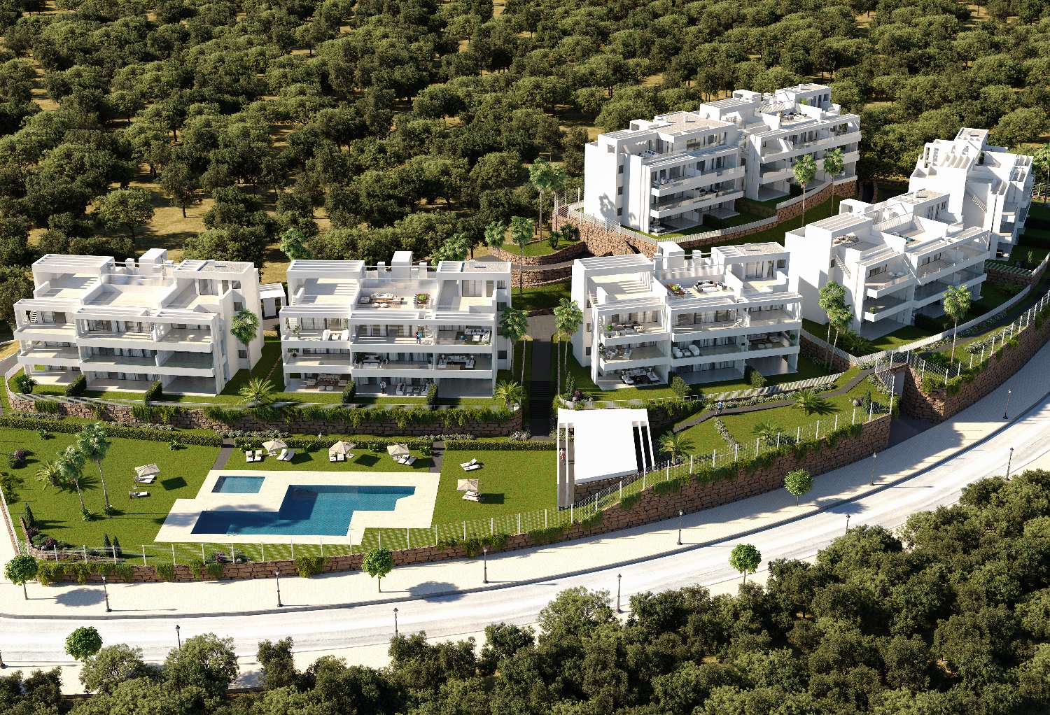 A true Mediterranean lifestyle, allowing residents to fully immerse themselves in the beautiful coastal environment. 3 bedroom starting price of 370,000€