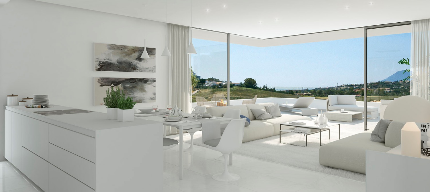 Attico con 4 camere da letto, 3 bagni, 4 garage e 1 ripostiglio.