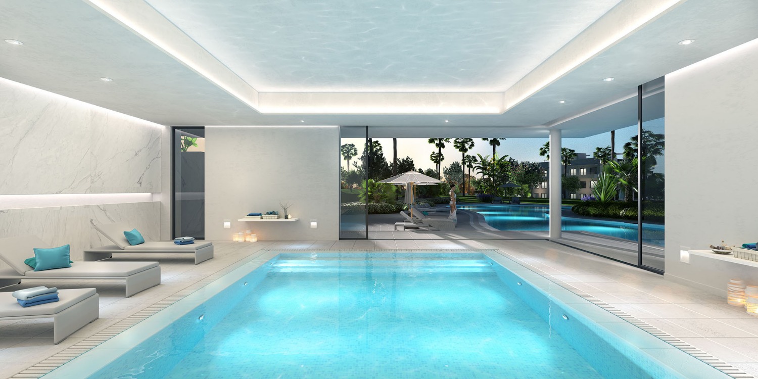 Attico con 4 camere da letto, 3 bagni, 4 garage e 1 ripostiglio.