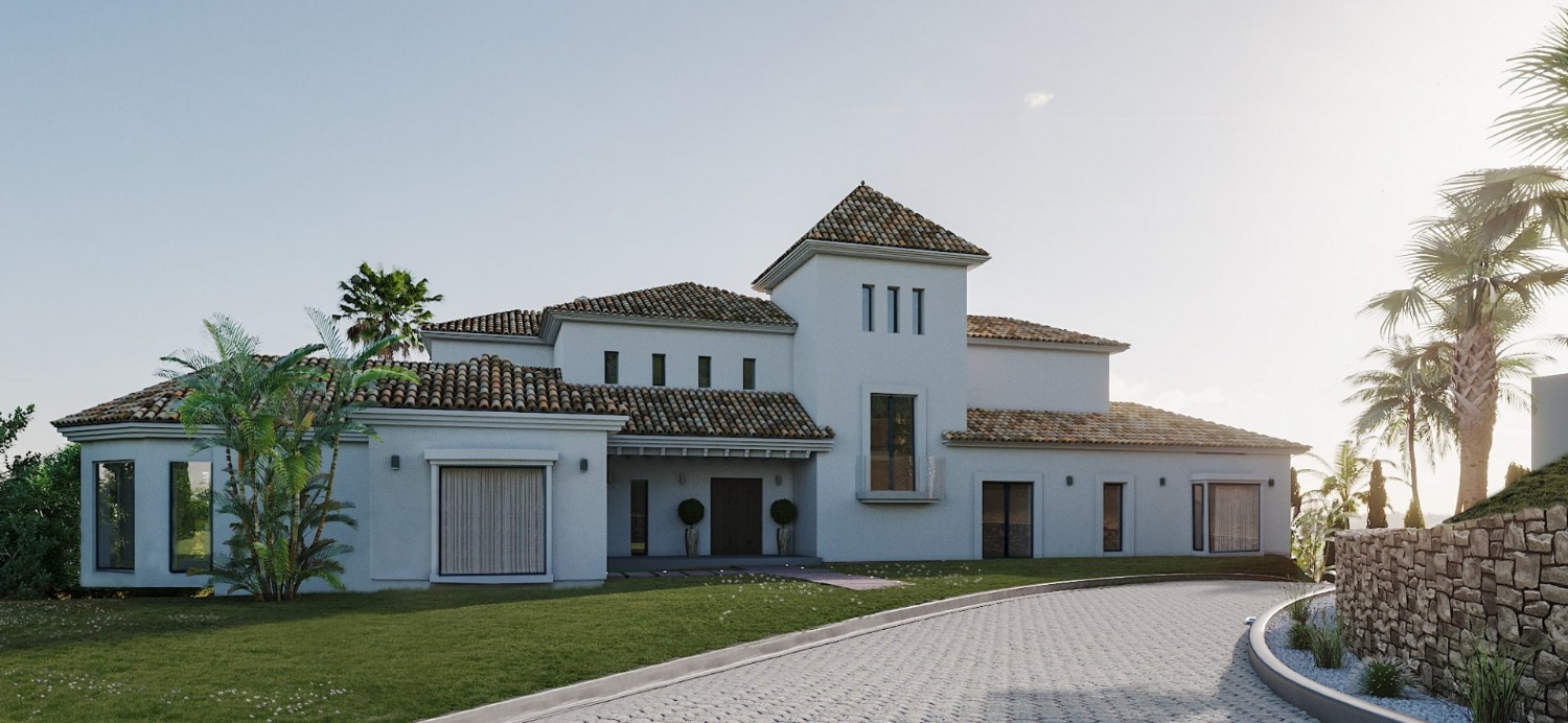 Sofistikert Villa i La Zagaleta. Tomt på 6,088 kvm