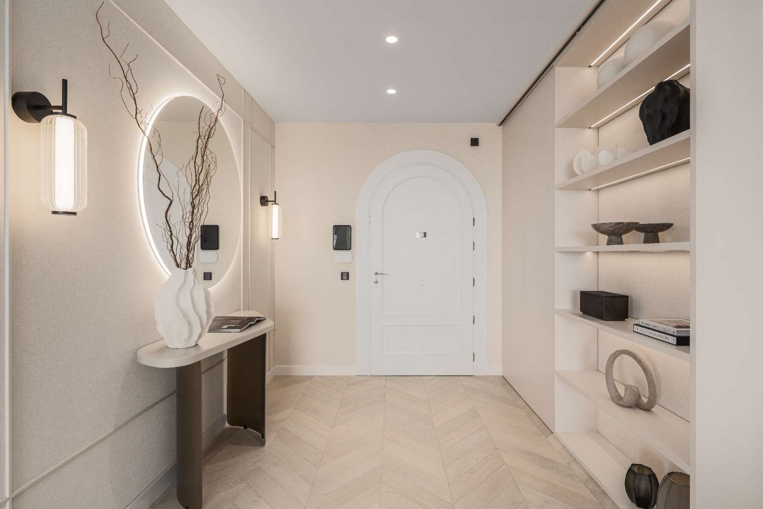 Luxury apartment for sale with breathtaking sea views. in Les Belvederes, Nueva Andalucía.