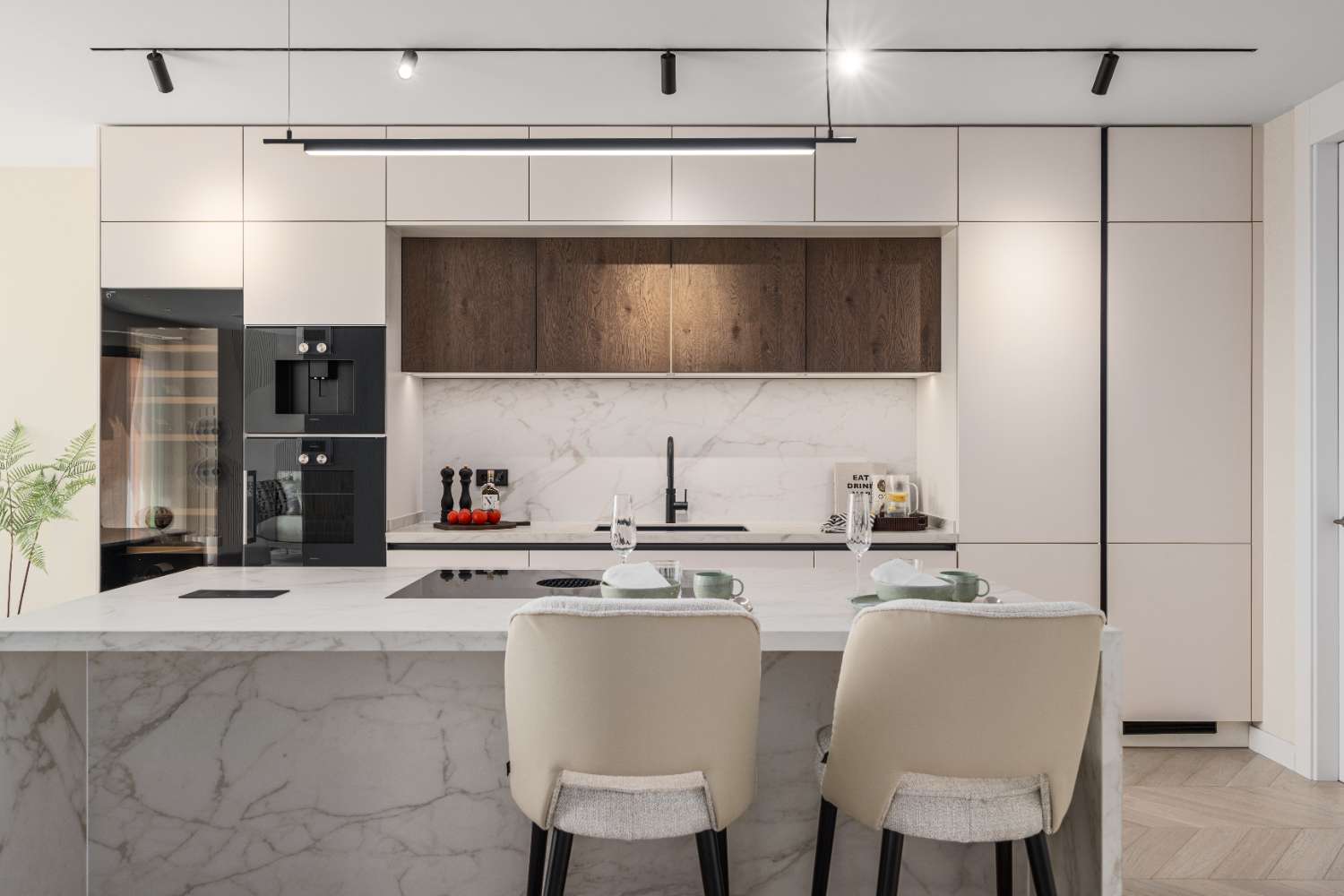 Luxury apartment for sale with breathtaking sea views. in Les Belvederes, Nueva Andalucía.