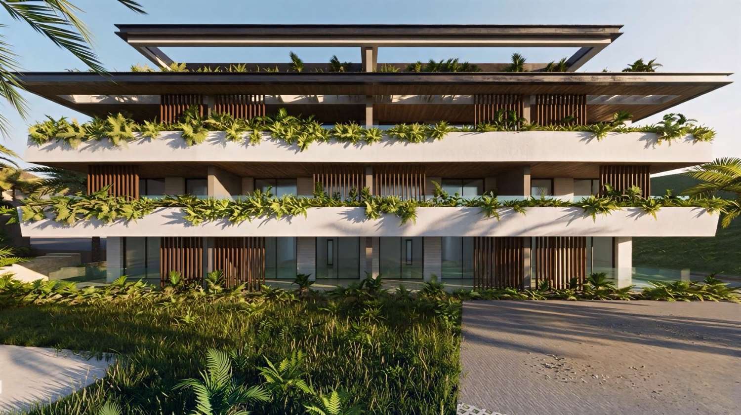 On the front-line Golf. New development with 63 stylish apartments. Price Start from €499.000. Mijas.