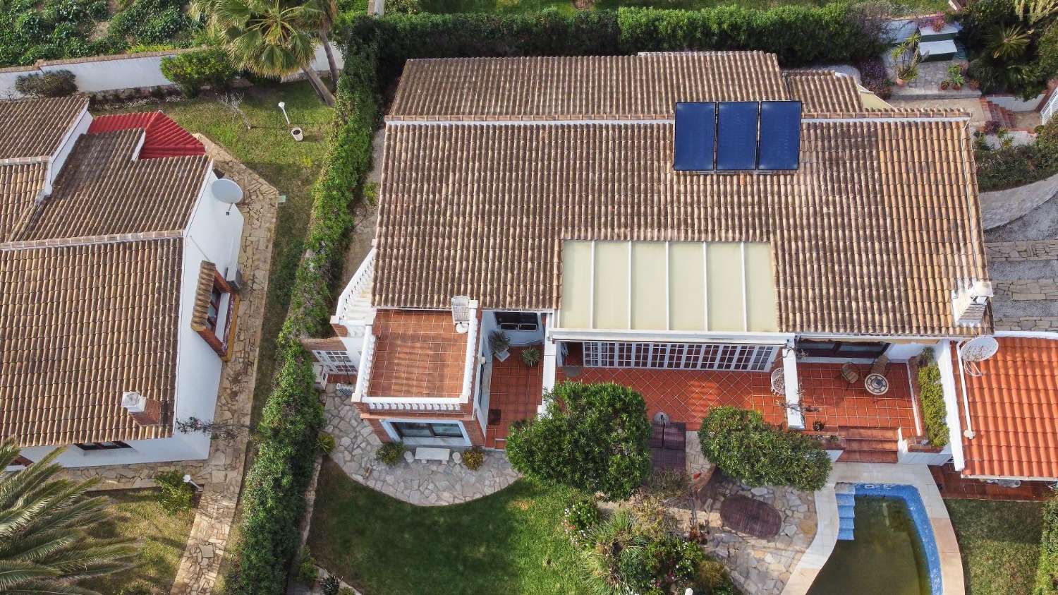 Na sprzedaż. Willa na jednym poziomie z 4 sypialniami i prywatnym basenem. Mijas.