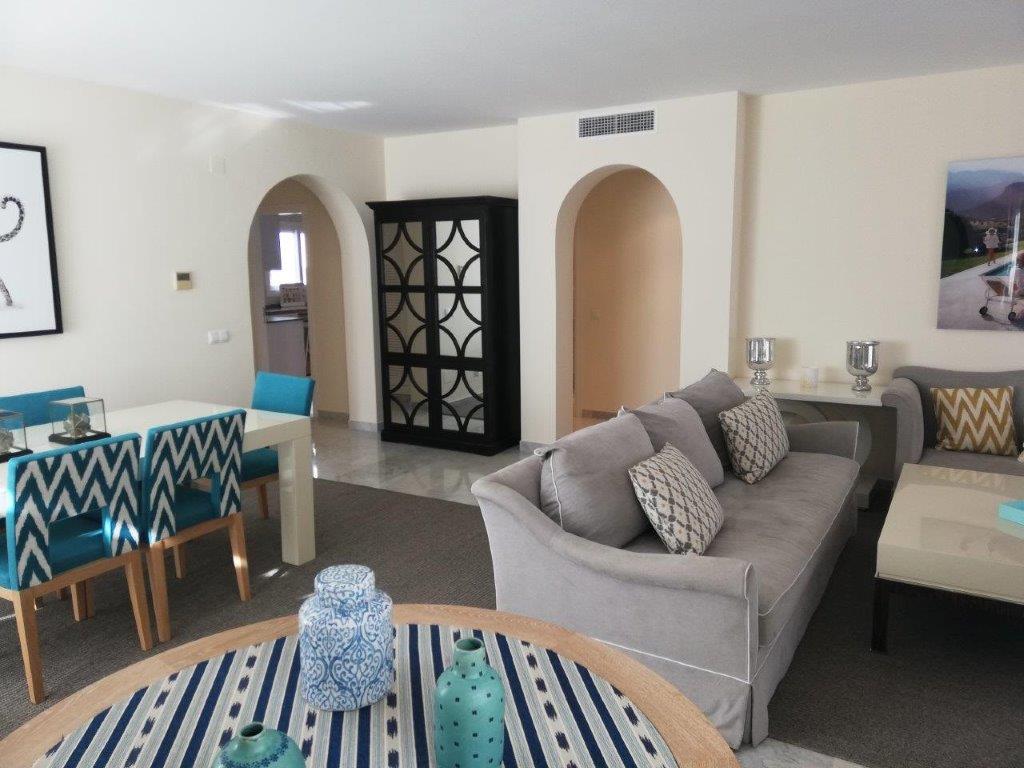 Large penthouse, with large terrace and wonderful views over Puerto Banus and to the distance some views to the sea.